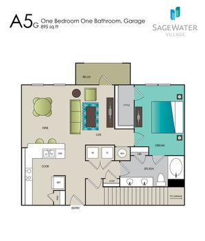 SageWater Village - A5 W/ GARAGE