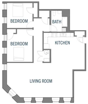 Trinidad Artspace Lofts B60% Two Bedroom