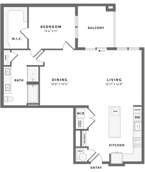 One bedroom