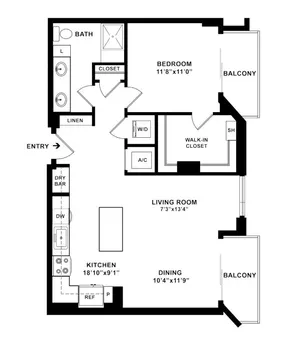 A7 | The McKinley at Memorial City | Memorial City Living Apartments