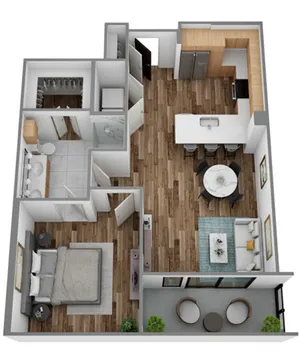 3D E Floorplan