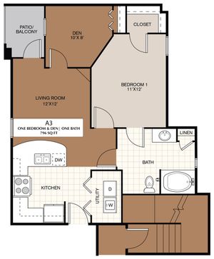 one bedroom