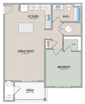 Wynfield 1 Bed 1 Bath