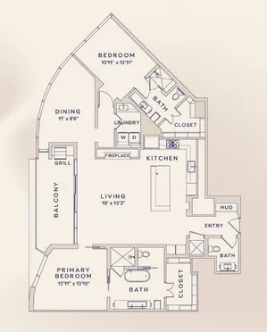 PH1 Floor Plan