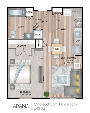 648 Square Feet