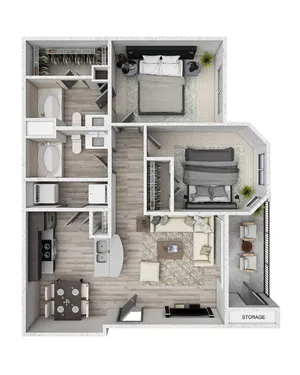 B1 - Trinity Floor Plan