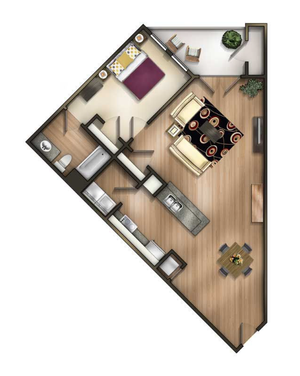 The Lodge at Johns Road - Open Concept Floorplan
