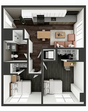 B1 Floor plan layout