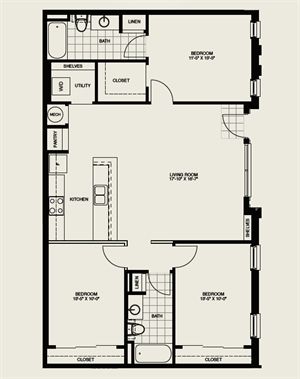 Colony Village C6 Floor Plan