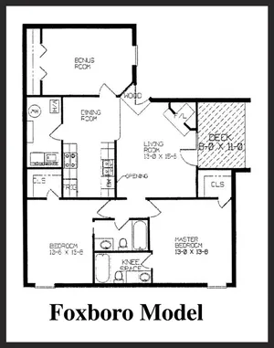 Foxboro Floorplan