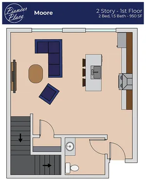 Pioneer Place - First Floor Layout