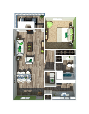 One Bedroom | One Bathroom