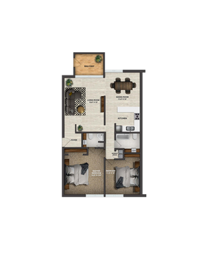 Floor plan Layout for 2 bedroom 2 bathroom at valley run apartments Wilmington Delaware