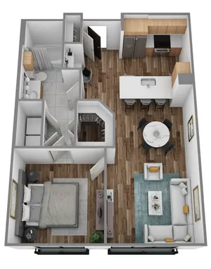 3D C Floorplan