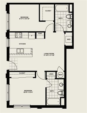Colony Village B5 Floor Plan