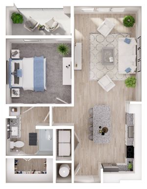 A1 M1 Floor Plan