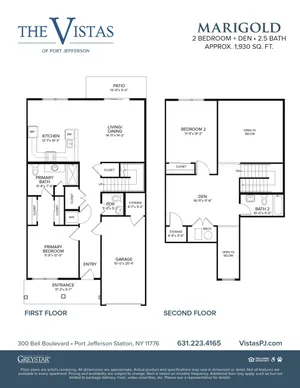Marigold Floor Plan