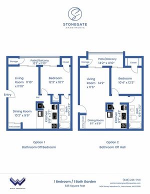 One Bedroom Garden | Manchester, MO Apartments