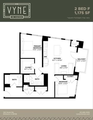 Final - Vyne On Haven - Floor Plans - 2 BED F - TYPE B