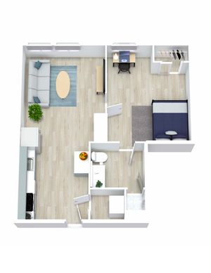 All units are fully furnished and include a full-size washer & dryer. Rental rate includes: High Speed Internet, Water, Sewer & Trash