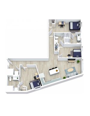 All units are fully furnished and include a full-size washer & dryer. Rental rate includes: High Speed Internet, Water, Sewer & Trash