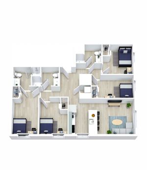 All units are fully furnished and include a full-size washer & dryer. Rental rate includes: High Speed Internet, Water, Sewer & Trash