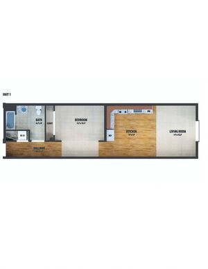 MarketStreetFlats 1BD 1Bath 710sqft