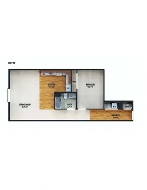 MarketStreetFlats 1BD 1Bath 923sqft