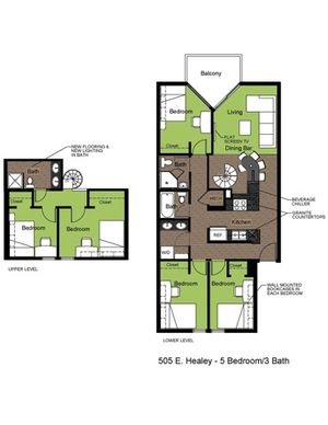 505 Healey 5 Bed Standard Floorplan