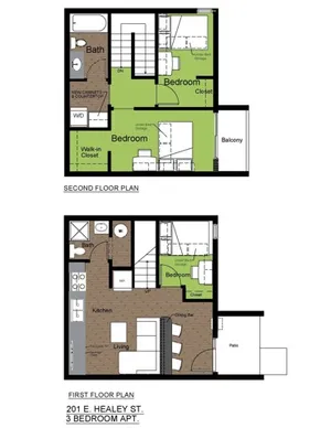 201 Healey 3 Bed Upgraded Floorplan
