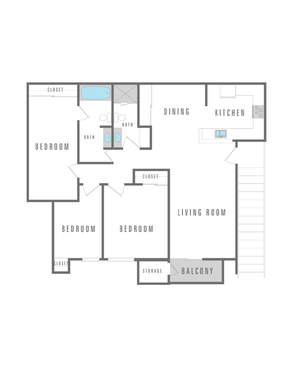 3 Bedroom 2 Bath