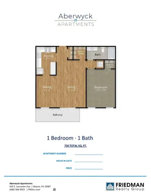 One Bedroom One Bathroom