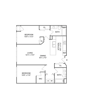 Floorplan Images | Arrive at Medicine Lake
