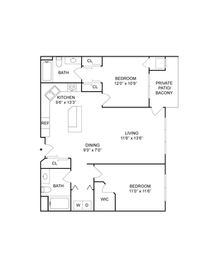 Floorplan Images | Arrive at Medicine Lake