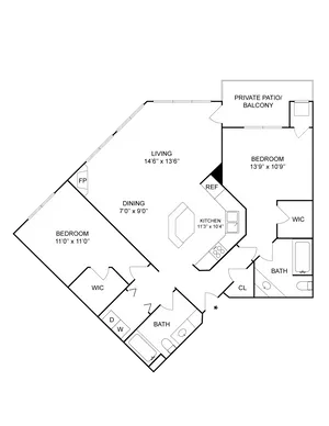 Floorplan Images | Arrive at Medicine Lake