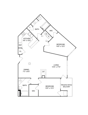 Floorplan Images | Arrive at Medicine Lake