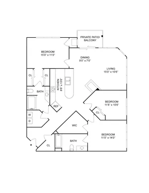 Floorplan Images | Arrive at Medicine Lake