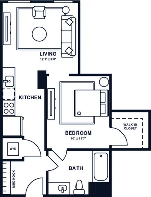 A3U | 1X1 | 518 SQ FT