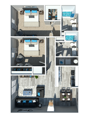 2 Bedroom