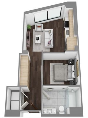 Floor Plan A - 3D