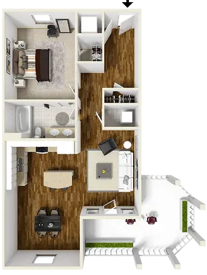 The Lanai Floorplan