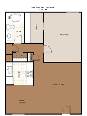 La Mirada Apartments - 1X1