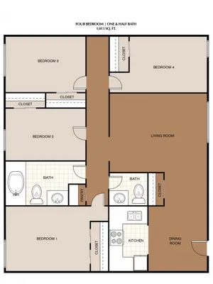 La Mirada Apartments - 4X2