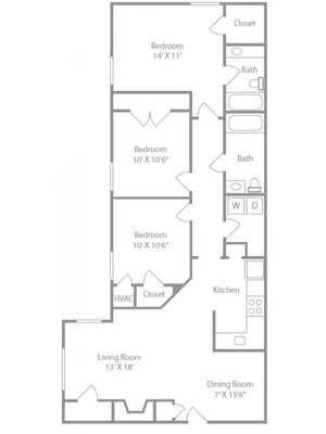 Bailey Creek Apartment Homes - Waterside