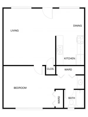 1x1 Downstairs