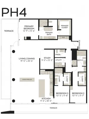 PH4 Floor Plan
