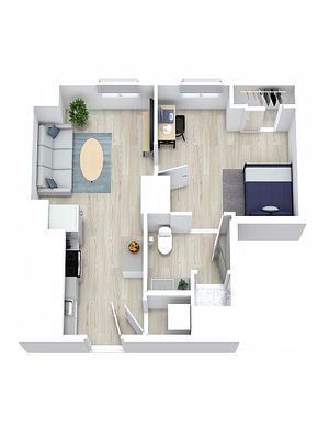 All units are fully furnished and include a full-size washer & dryer. Rental rate includes: High Speed Internet, Water, Sewer & Trash