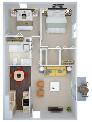 2 Bedroom