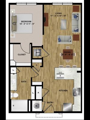 MLK Highline | Minimalist | S3 Floor Plan