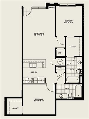 Colony Village B12 Floor Plan